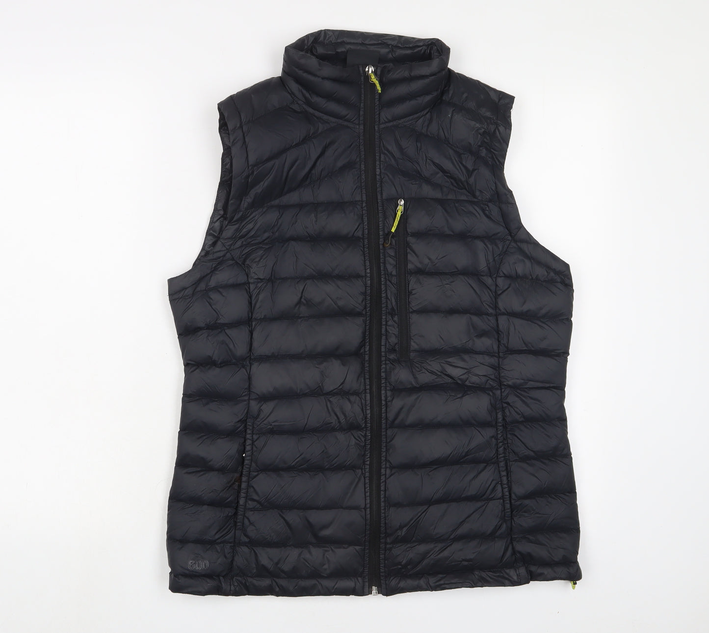 TOG24 Womens Black Gilet Jacket Size 12 Zip
