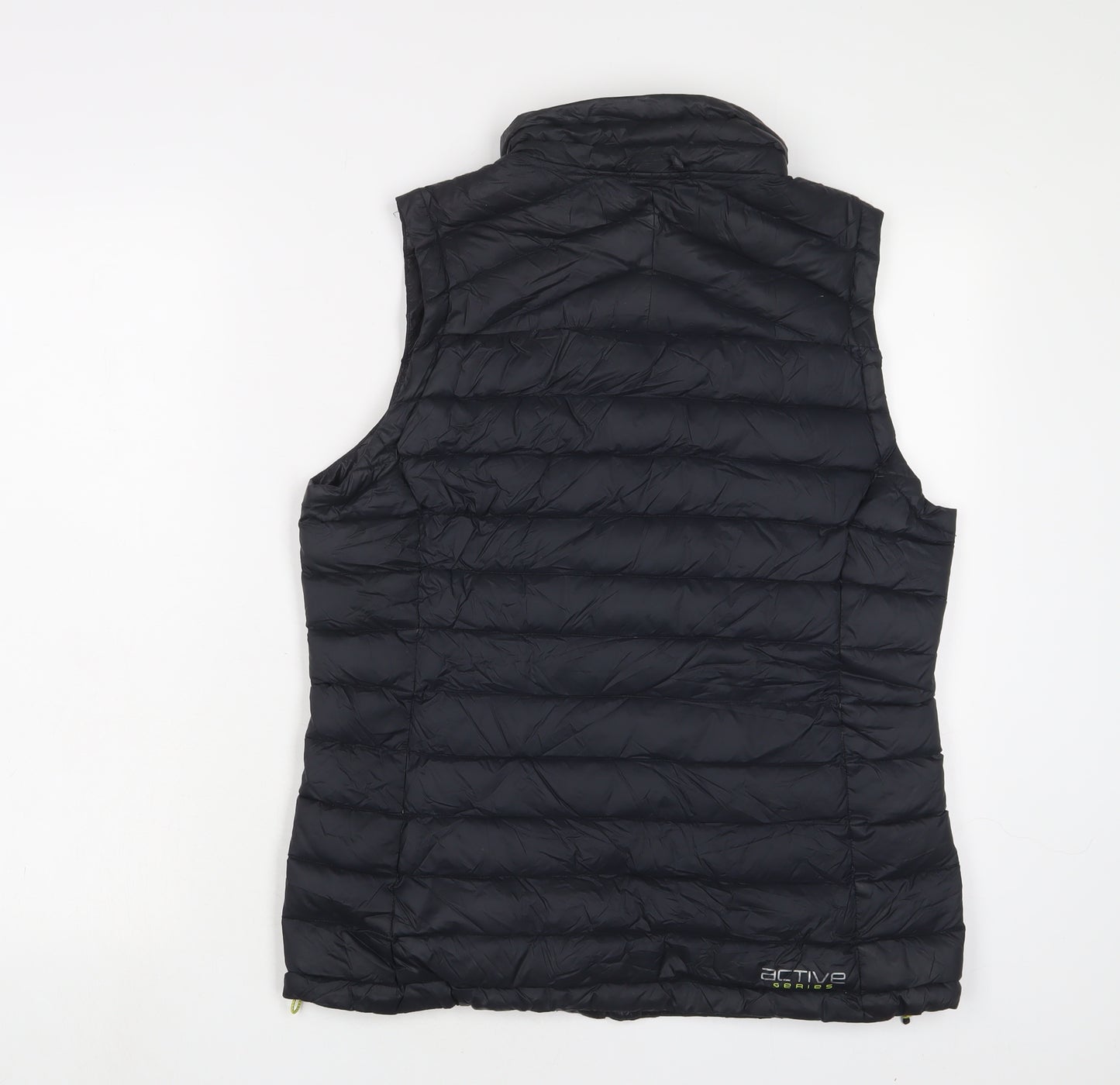TOG24 Womens Black Gilet Jacket Size 12 Zip