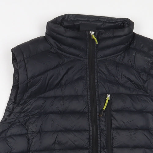 TOG24 Womens Black Gilet Jacket Size 12 Zip