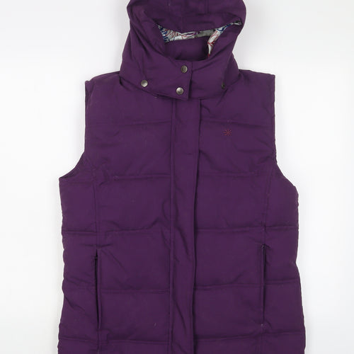 Champion Rye Womens Purple Gilet Jacket Size M Zip