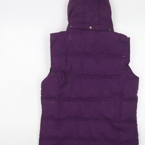 Champion Rye Womens Purple Gilet Jacket Size M Zip