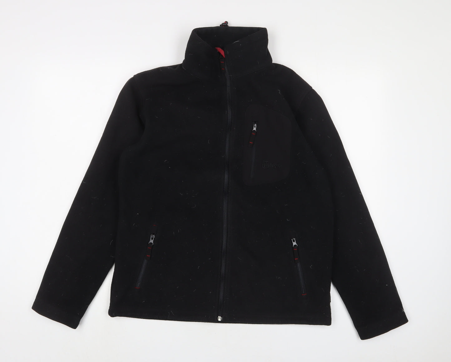 Hi Gear Mens Black Jacket Size S Zip