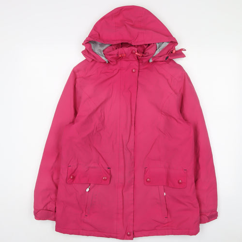 Artic Storm Womens Pink Jacket Coat Size 12 Zip