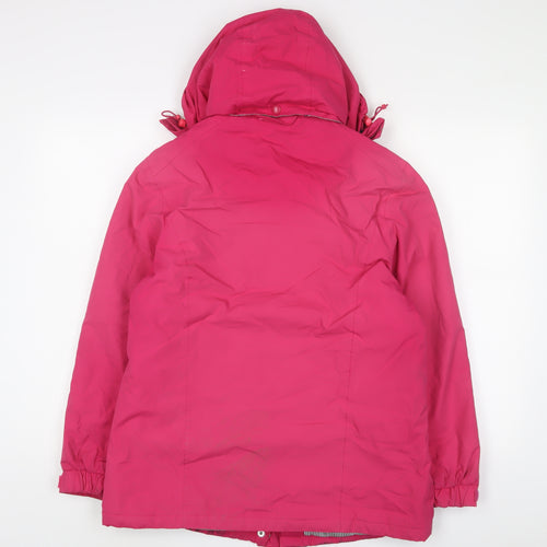 Artic Storm Womens Pink Jacket Coat Size 12 Zip