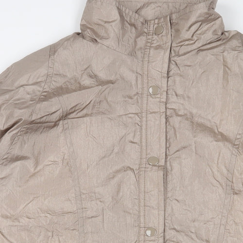 Tudor Court Womens Beige Jacket Size S Zip