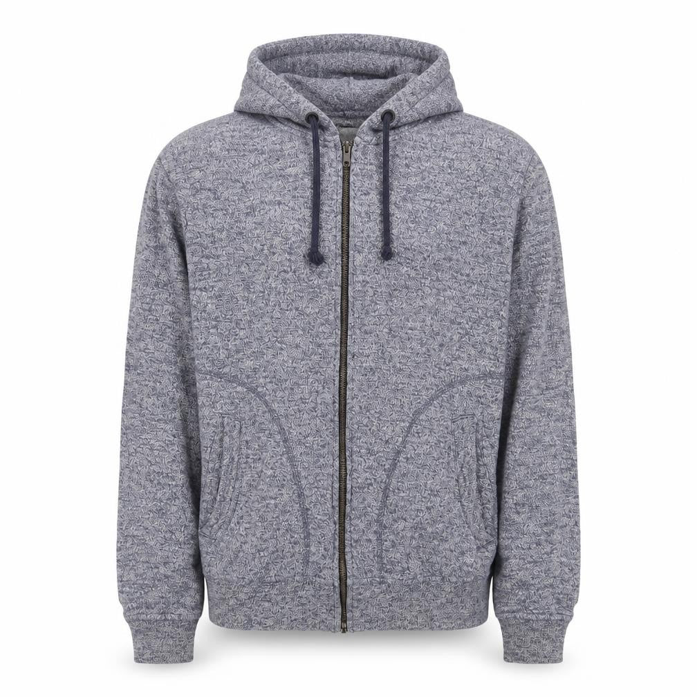 Burton Mens Blue Cotton Full Zip Hoodie Size S