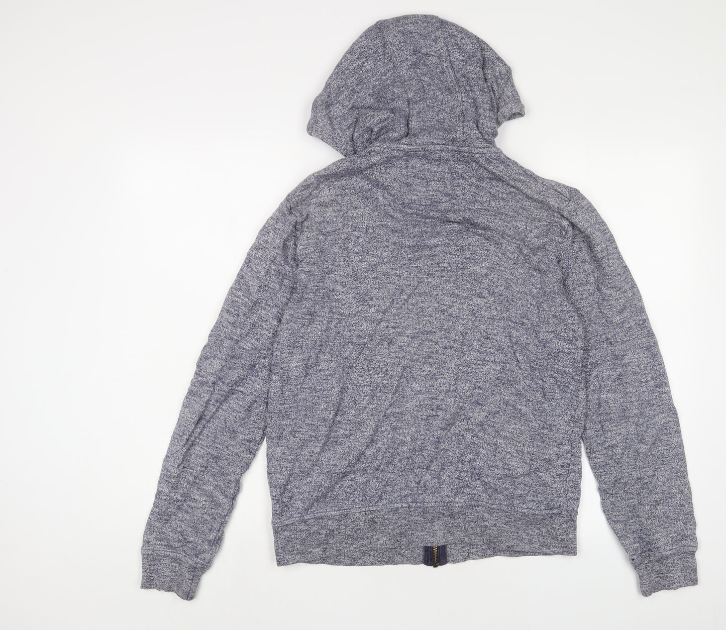 Burton Mens Blue Cotton Full Zip Hoodie Size S