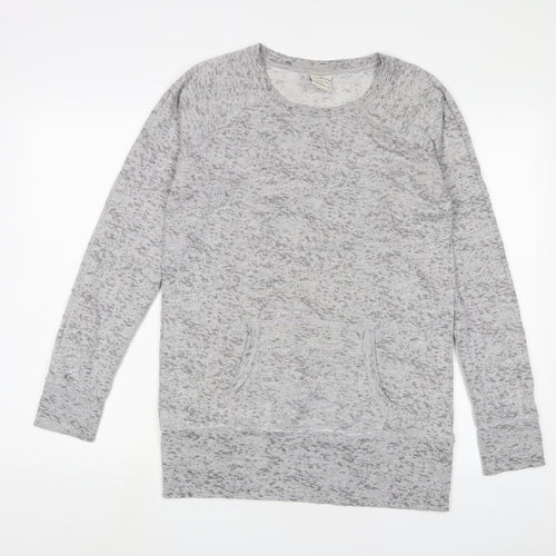 Camp David Mens Grey Cotton Pullover Sweatshirt Size L