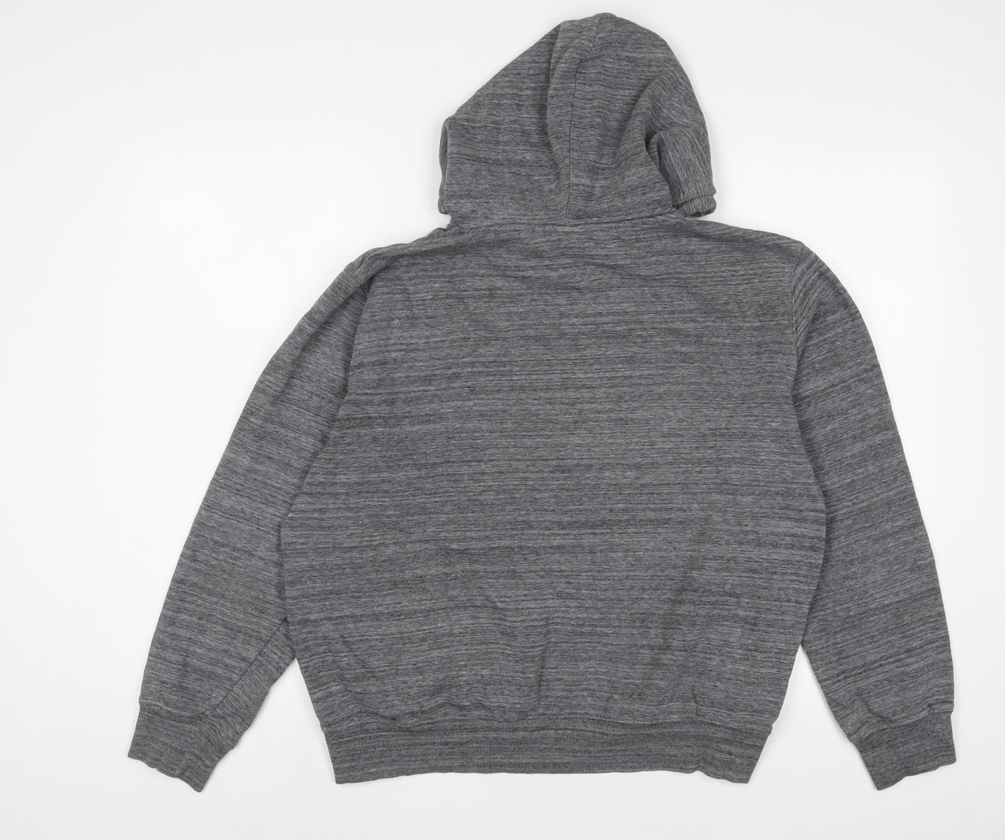 H&M Mens Grey Cotton Pullover Hoodie Size M