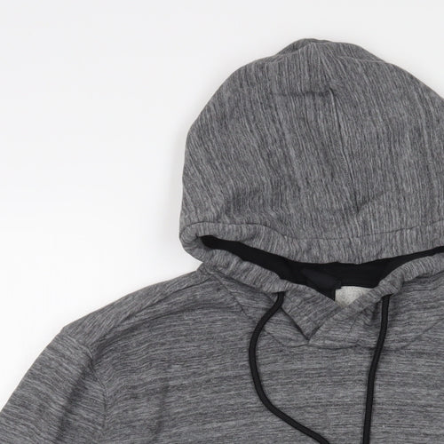 H&M Mens Grey Cotton Pullover Hoodie Size M