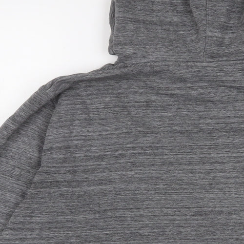 H&M Mens Grey Cotton Pullover Hoodie Size M