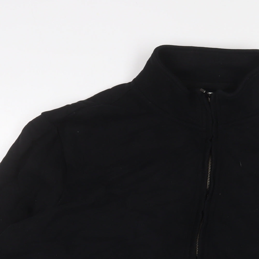 Marks and Spencer Mens Black Cotton Pullover Sweatshirt Size 2XL
