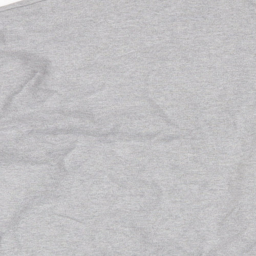 missgui Womens Grey Cotton Pullover Sweatshirt Size 12 Pullover