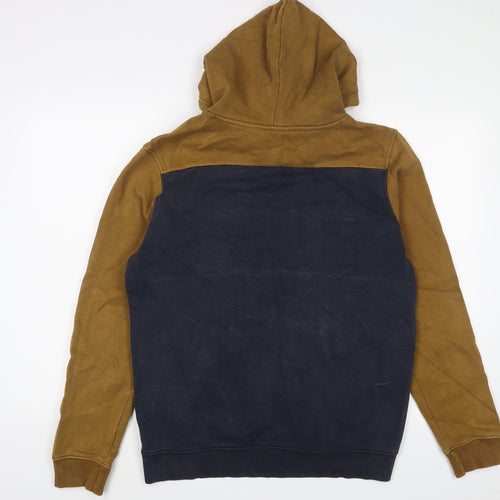 NEXT Mens Blue Cotton Pullover Hoodie Size M