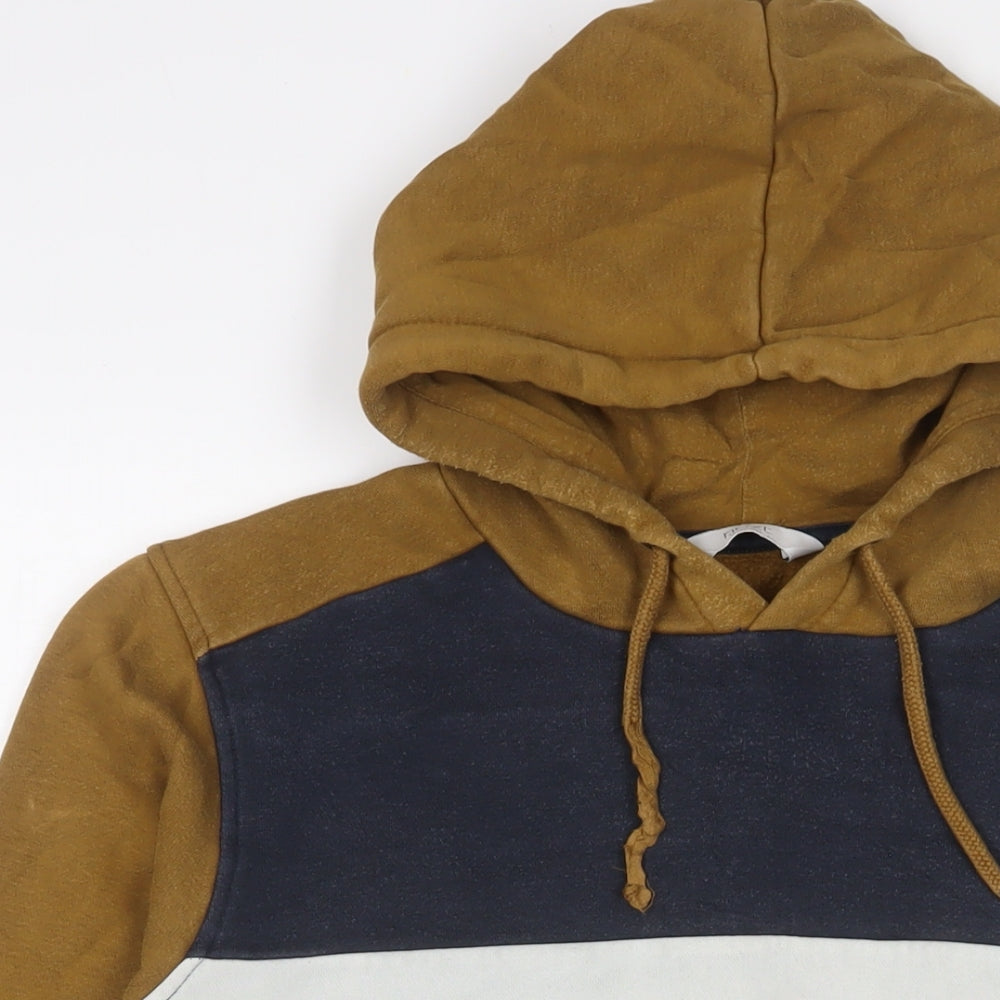 NEXT Mens Blue Cotton Pullover Hoodie Size M