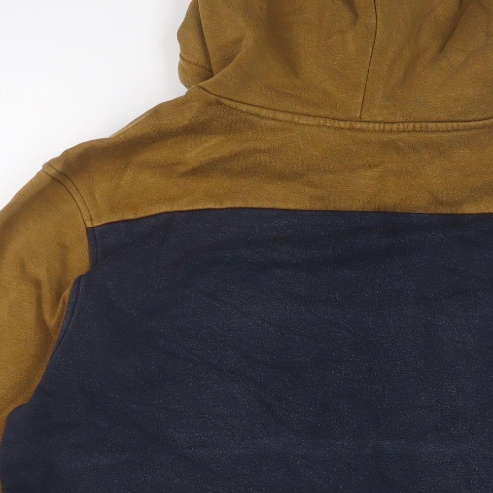 NEXT Mens Blue Cotton Pullover Hoodie Size M