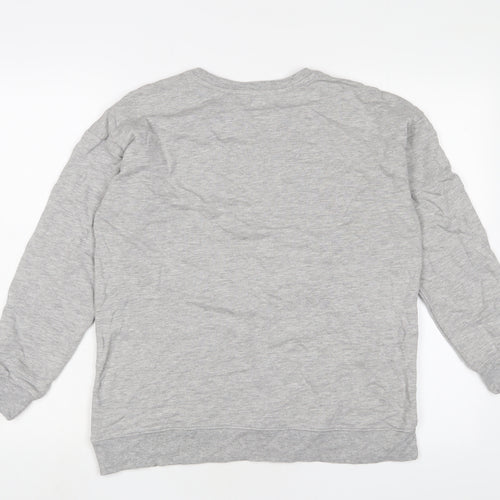 ASOS Womens Red Cotton Pullover Sweatshirt Size 10 Pullover