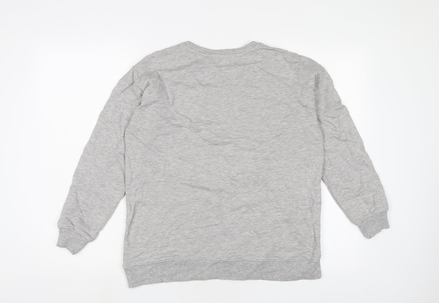 ASOS Womens Red Cotton Pullover Sweatshirt Size 10 Pullover