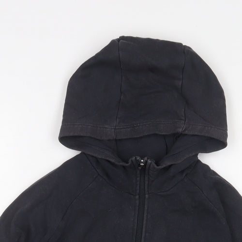 NEXT Boys Blue Cotton Full Zip Hoodie Size 13 Years Zip