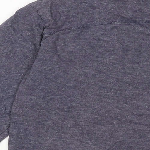 John Lewis Mens Blue Cotton Pullover Sweatshirt Size S
