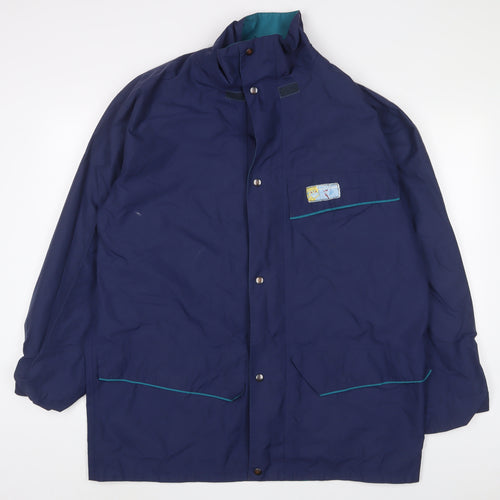 Kinatas Mens Blue Jacket Size L Zip