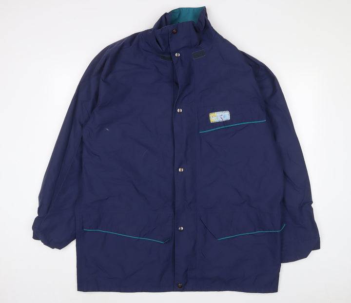 Kinatas Mens Blue Jacket Size L Zip