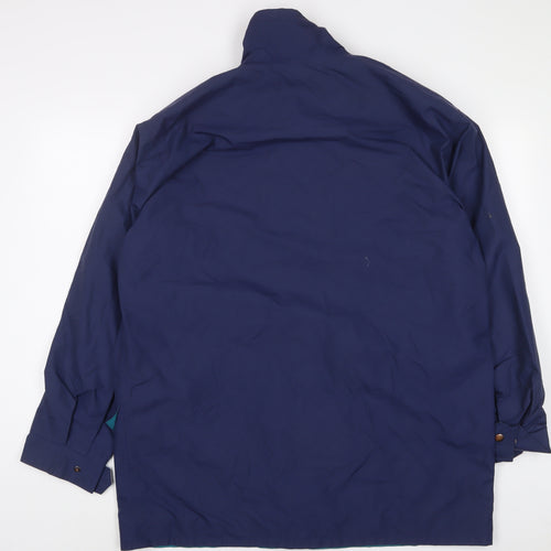Kinatas Mens Blue Jacket Size L Zip