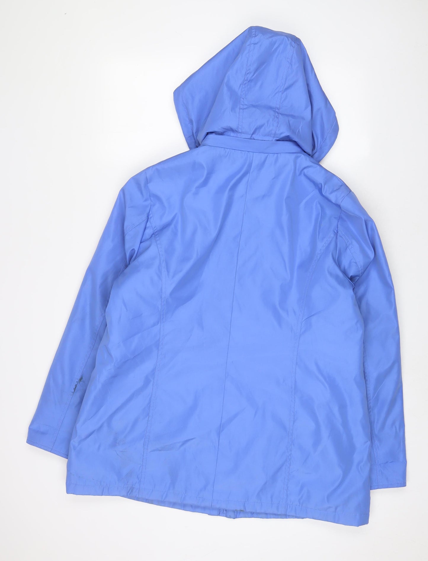 Bonmarché Womens Blue Jacket Coat Size M Zip