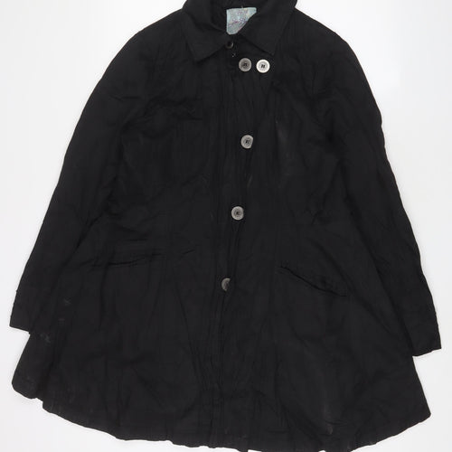 Joe Browns Womens Black Jacket Size 16 Zip