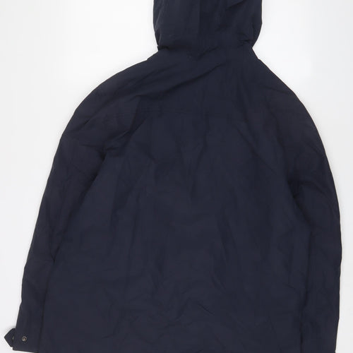 Racing Green Mens Blue Jacket Coat Size L Zip