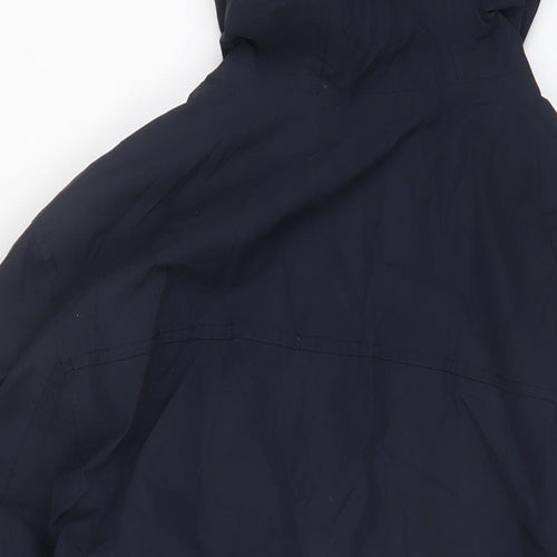 Racing Green Mens Blue Jacket Coat Size L Zip