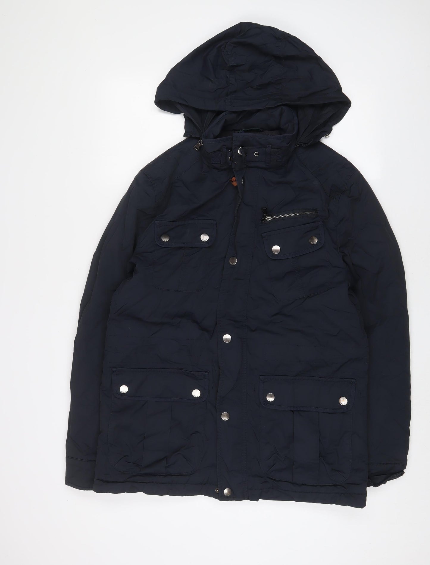 Howick Tailored Mens Blue Jacket Coat Size M Zip