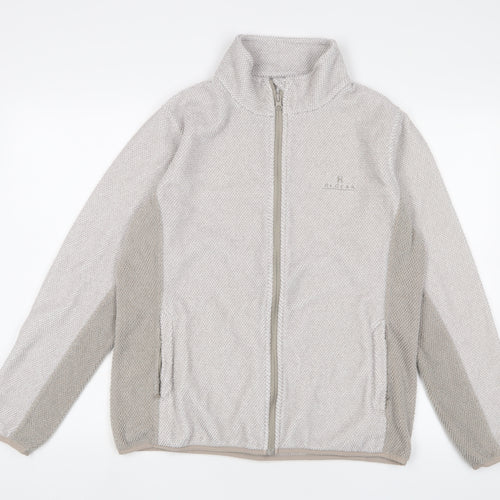 Hi Gear Womens Grey Jacket Size 14 Zip