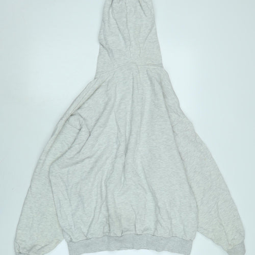 ASOS Mens Grey Polyester Pullover Hoodie Size M - San Diego