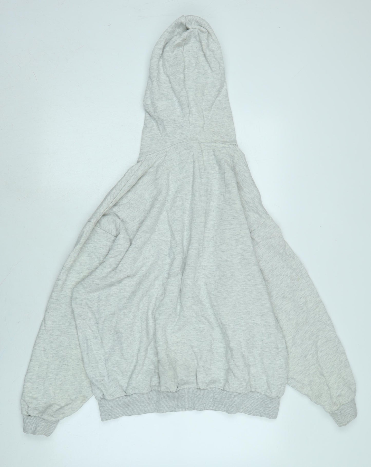 ASOS Mens Grey Polyester Pullover Hoodie Size M - San Diego