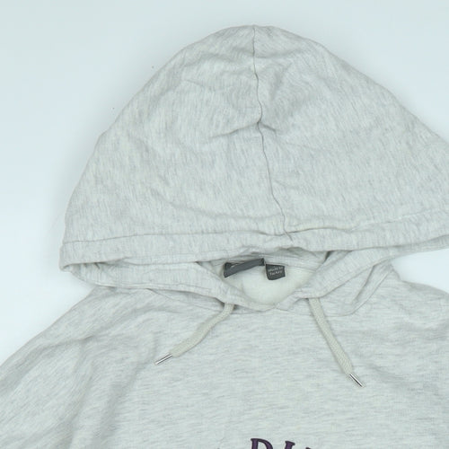 ASOS Mens Grey Polyester Pullover Hoodie Size M - San Diego