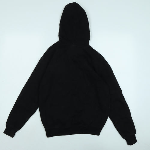Eat Sleep Shop Repeat Boys Black Polyester Pullover Hoodie Size M - Eat Sleep Mine Repeat