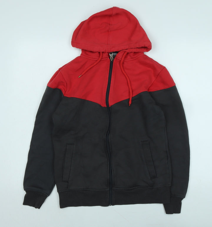FSBN Mens Grey Jacket Size M Zip - Logo