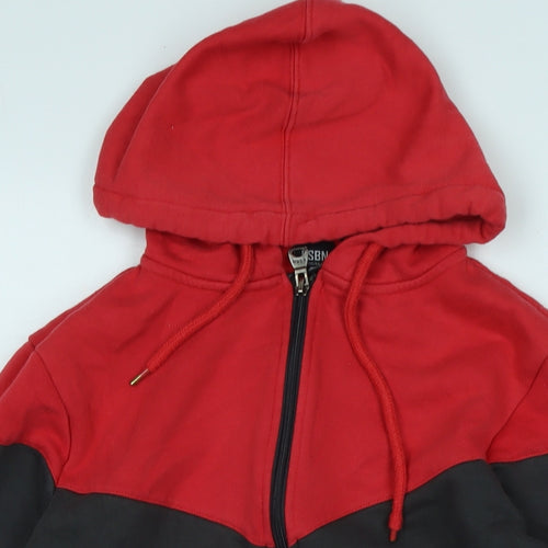 FSBN Mens Grey Jacket Size M Zip - Logo