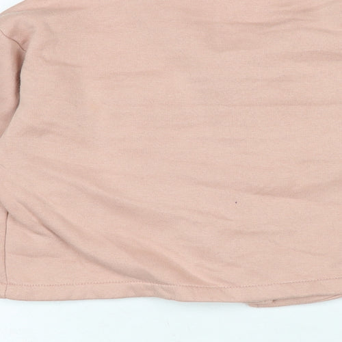 Stylewise Womens Pink Jacket Size M Button - Logo