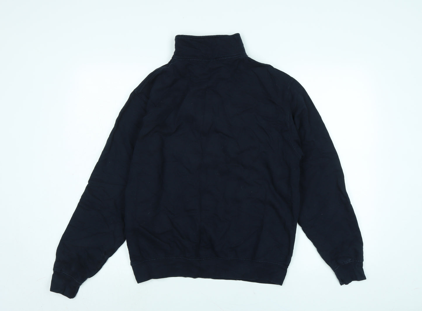 Just Hoods Mens Black Polyester Pullover Sweatshirt Size M - Univerisity of Nottingham