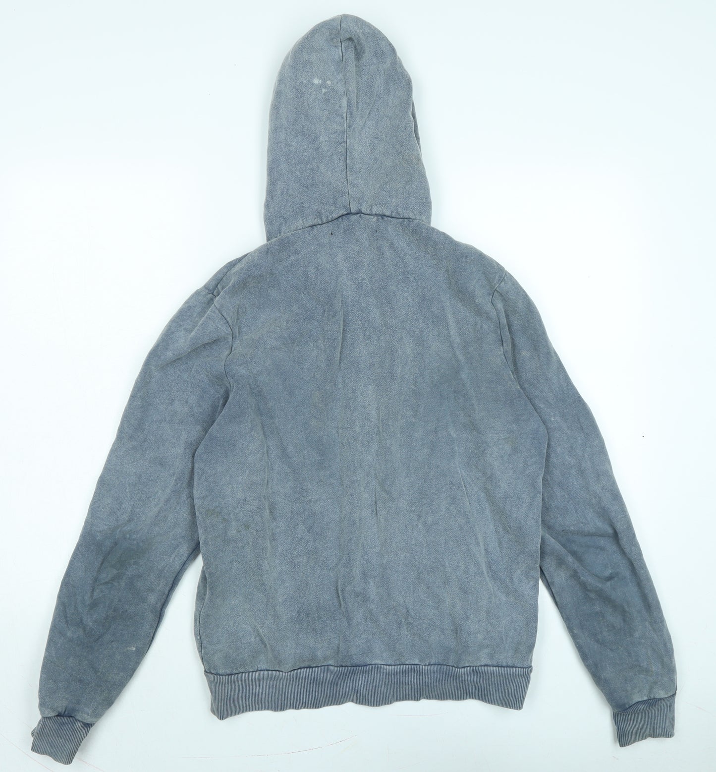 Standard Cloth Mens Blue Jacket Size S Zip - Logo