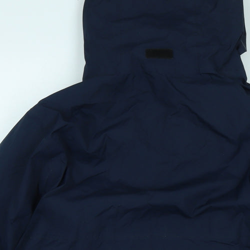Freedom Trail Womens Blue 3-in-1 Jacket Jacket Size M Zip - Logo