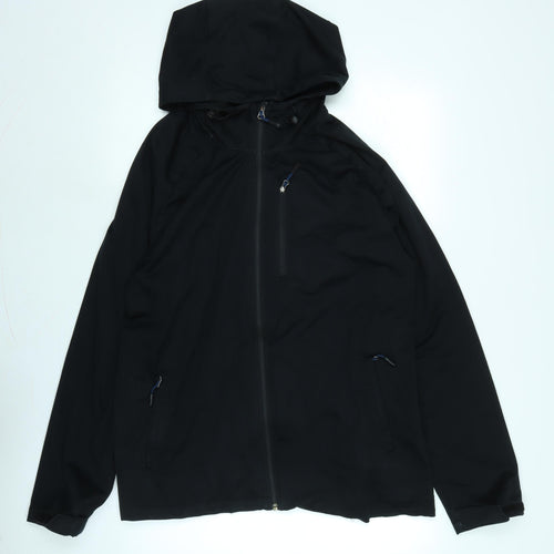 32 cool Mens Black Jacket Size L Zip
