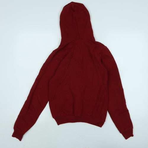 American Apparel Boys Red Jacket Size 2XS Zip