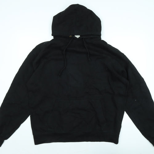 New Spirit Mens Blue Polyester Pullover Hoodie Size XL