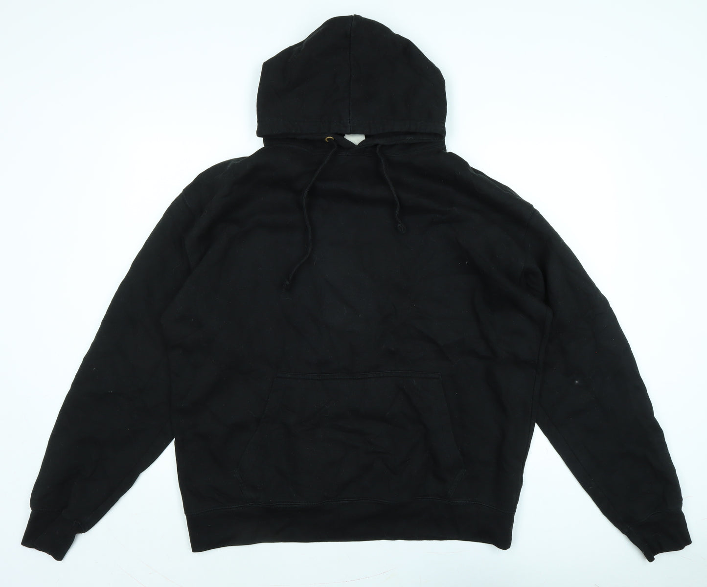 New Spirit Mens Blue Polyester Pullover Hoodie Size XL