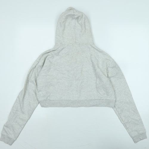 PRETTYLITTLETHING Womens Grey Jacket Size 16 Zip