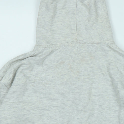 PRETTYLITTLETHING Womens Grey Jacket Size 16 Zip