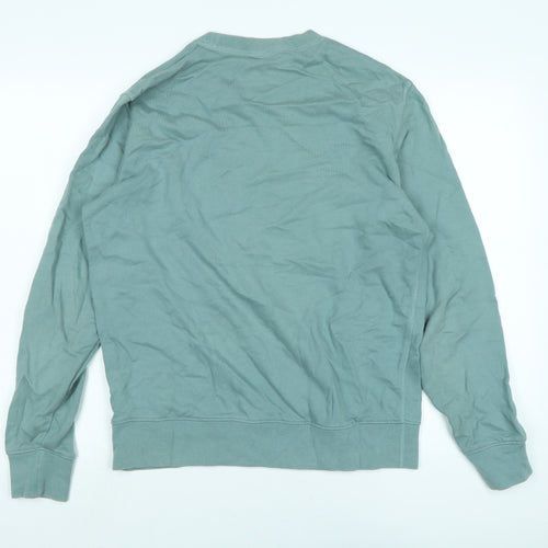Marks and Spencer Womens Blue Cotton Pullover Sweatshirt Size M